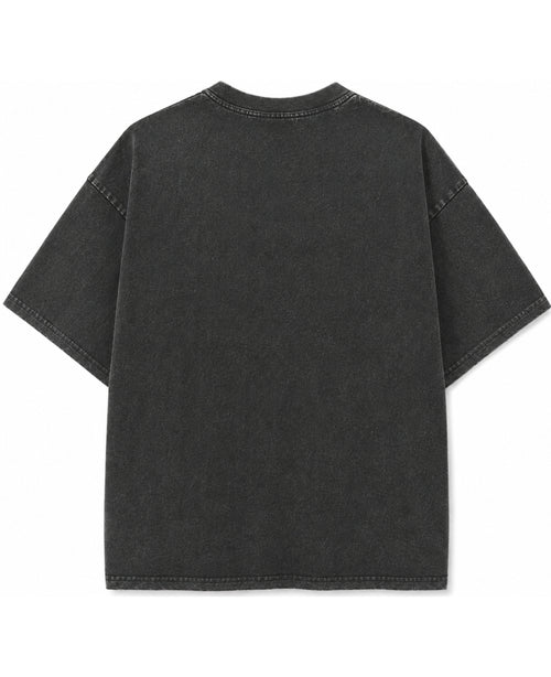 Vintage Fade Wash Oversized T-shirt Back Design