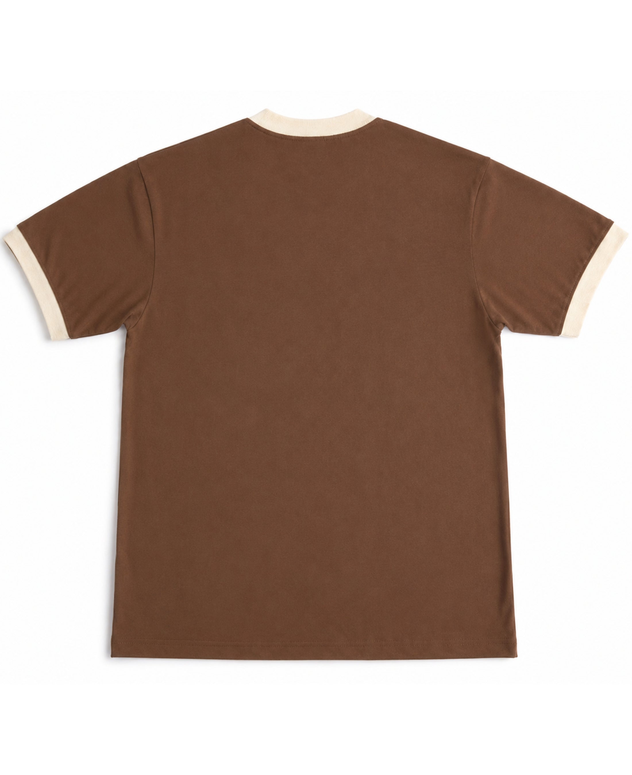 Mousse & Cream Ringer tee Back Design